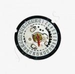 ISA 307/103 Quartz Watch Movement, Date at 6